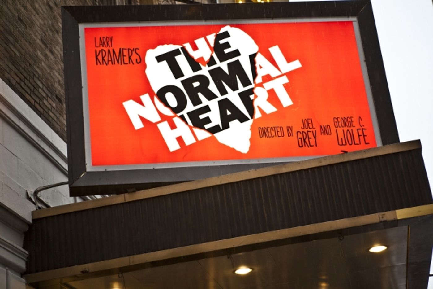 Photo Coverage: UP ON THE MARQUEE - The Normal Heart  Image