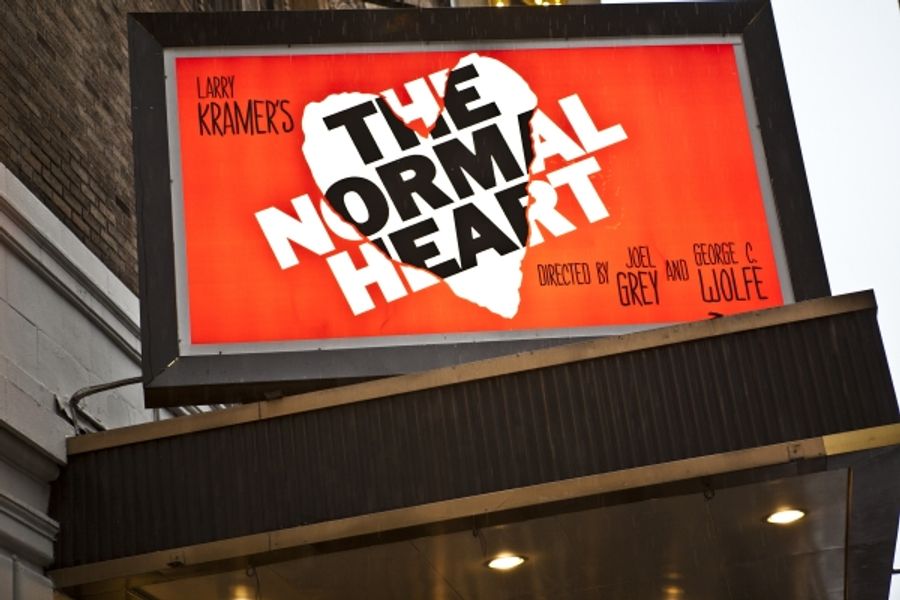 Photo Coverage: UP ON THE MARQUEE - The Normal Heart Image