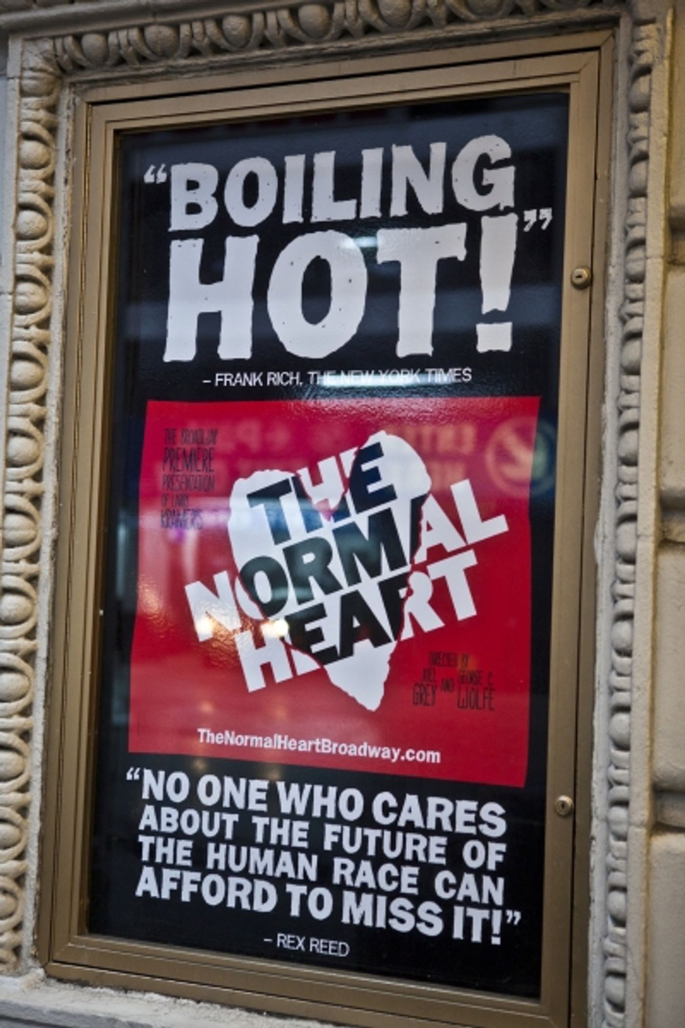 Photo Coverage: UP ON THE MARQUEE - The Normal Heart  Image