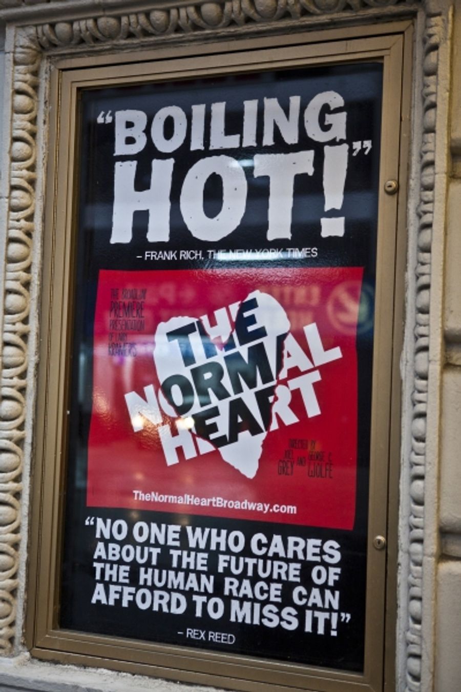 Photo Coverage: UP ON THE MARQUEE - The Normal Heart Image