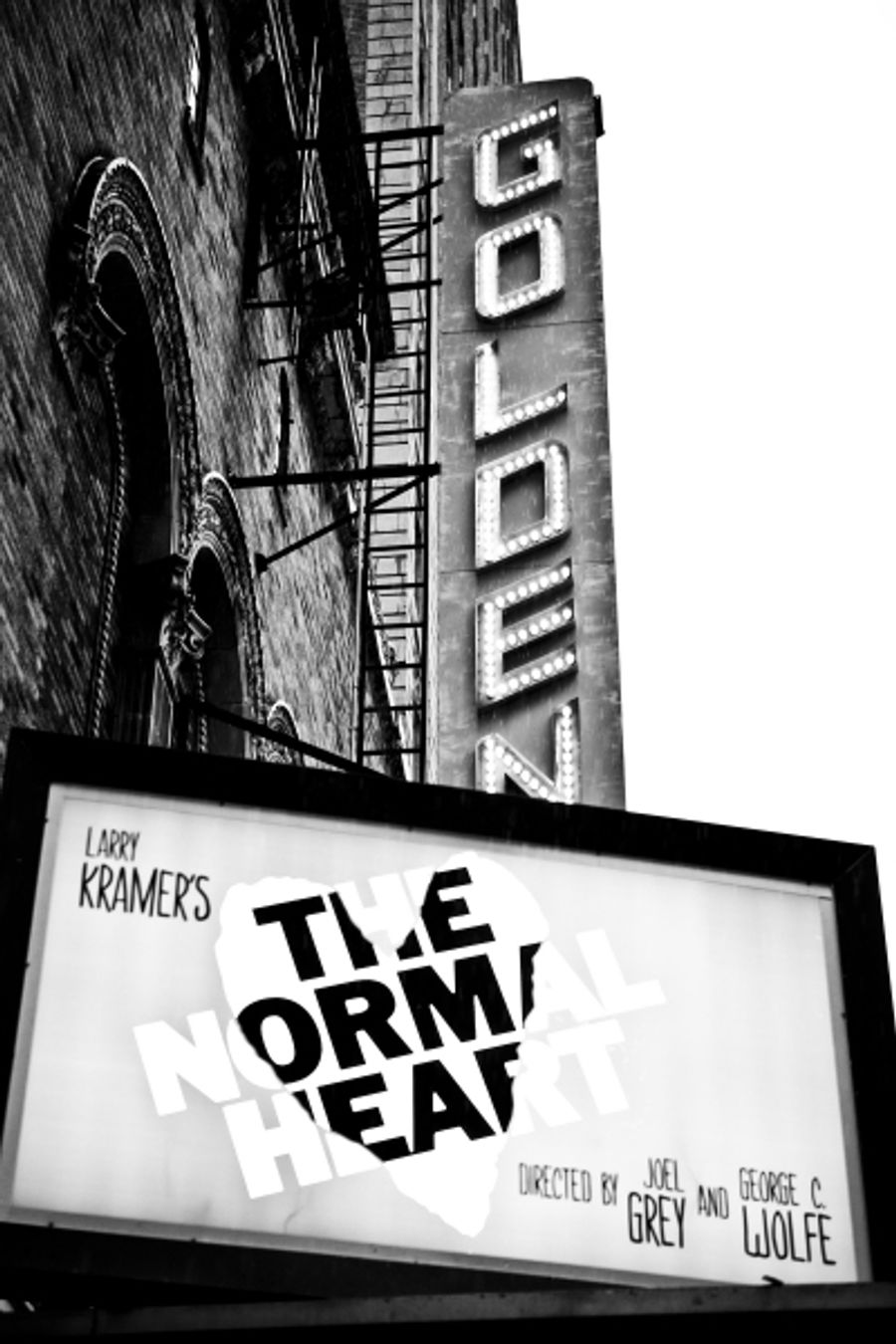 Photo Coverage: UP ON THE MARQUEE - The Normal Heart Image