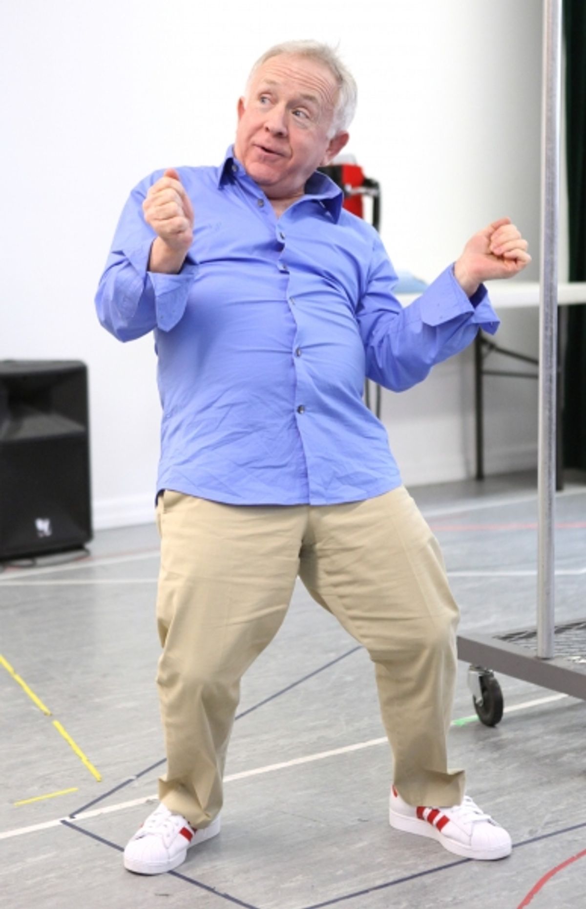 Leslie Jordan attending the Sneak Peek Performance for the Off-Broadway Premiere Musical 'Lucky Guy'  in New York City. at 