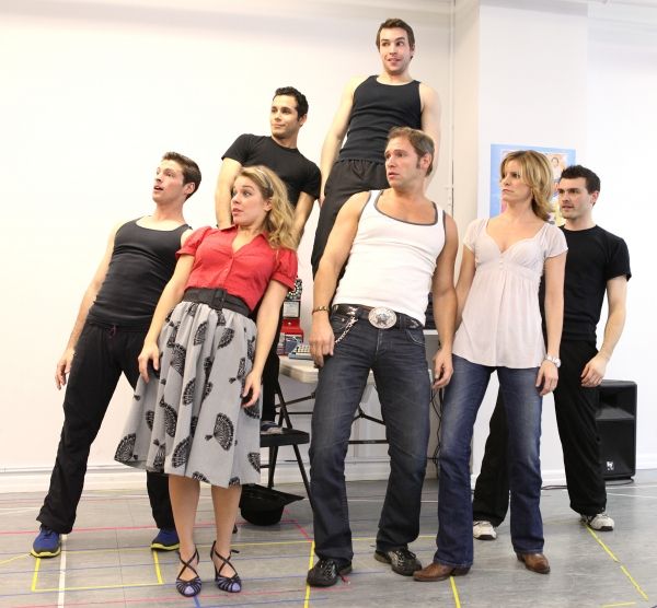 Callan Bergman, Savannah Wise, Xavier Cano, Jim Newman, Wes Hart, Jenn Colella & Josh Photo
