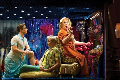  Oliver Thornton (Adam), Richard Grieve (Tick) and Don Gallagher (Bernadette) Photo