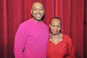 Alton Fitzgerald White and Tshidi Manye @ BroadwayWorld Alton Fitzgerald White and Tshidi Manye Photo