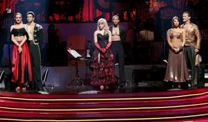 Petra Nemcova, Dmitry Chaplin, Chelsie Hightower, Romeo, Chris Jericcho, Cheryl Burke @ BroadwayWorld Petra Nemcova, Dmitry Chaplin, Chelsie Hightower, Romeo, Chris Jericcho, Cheryl Burk Photo