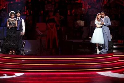 Chelsea Kane, Mark Ballas, Sugar Ray Leonard, Anna Trebunskaya Photo