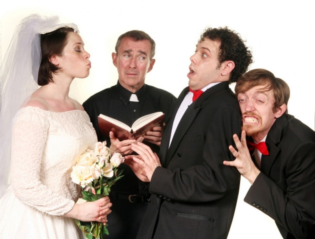 Kieran Welsh-Phillips,  Mike O'Brien and Joe Bianco, Michael Woods at 