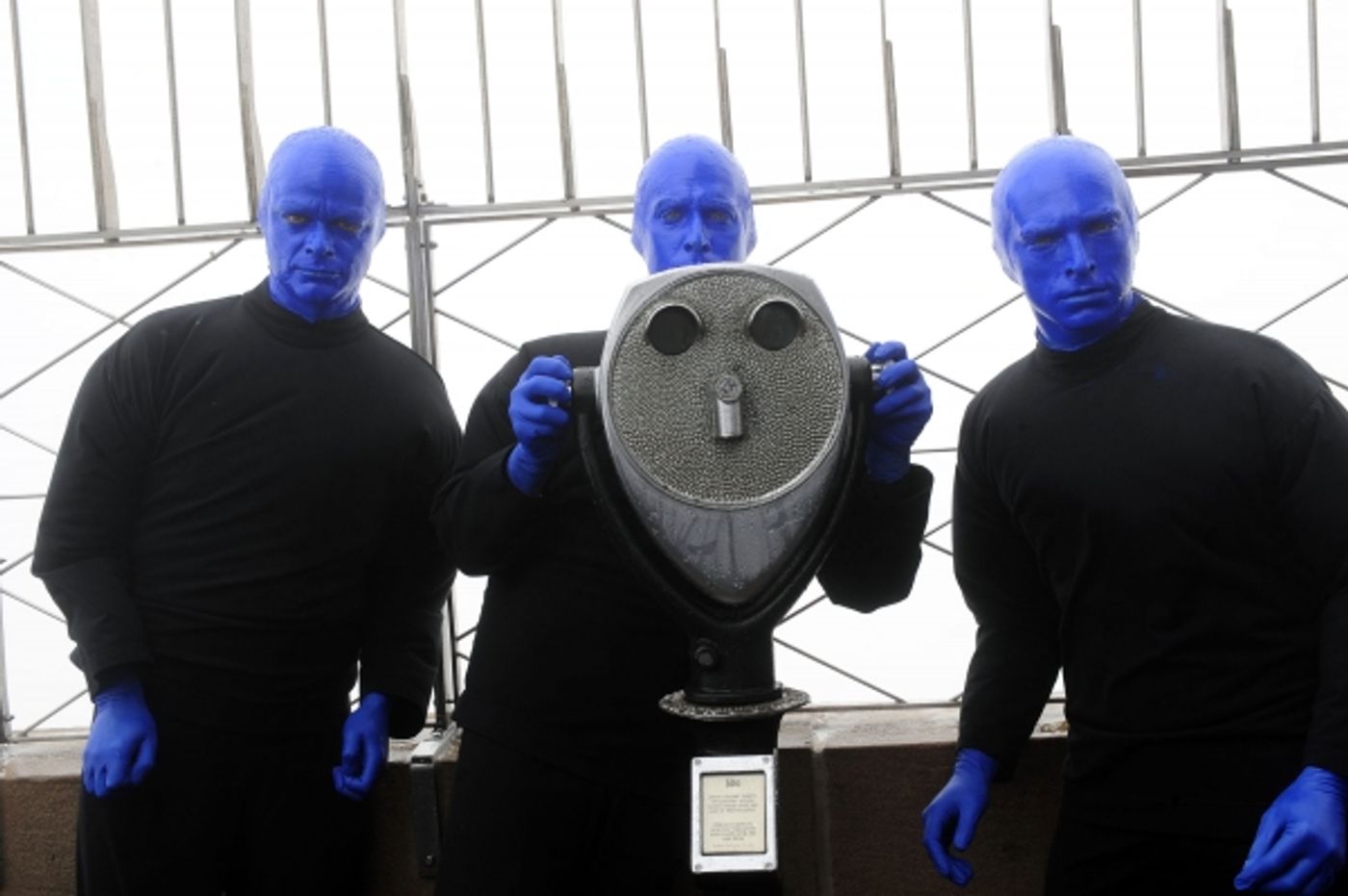 Photo Flash: Blue Man Group Lights Up Empire State Building  Image
