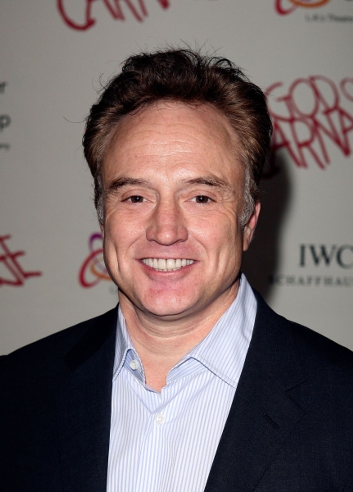 LOS ANGELES, CA - APRIL 13: Bradley Whitford poses during the arrivals for the opening night performance of 'God of Carnage' at Center Theatre Group's Ahmanson Theatre on April 13, 2011 in Los Angeles, California. (Photo by Ryan Miller/Capture Imagi at 