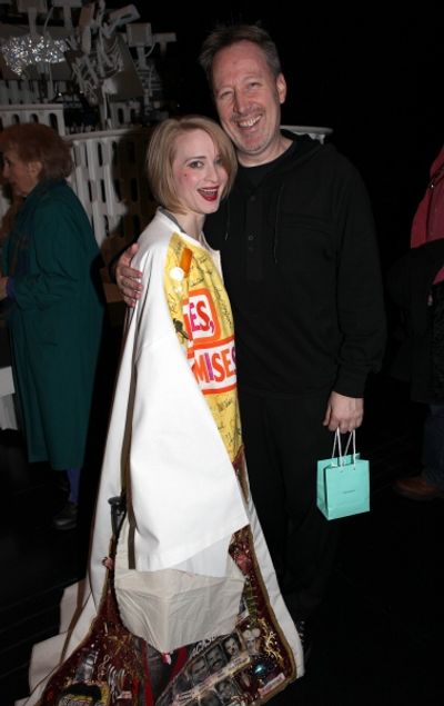 Joyce Chittick (Recipient -'ANYTHING GOES') with John McDaniel celebrating the Broadw Photo