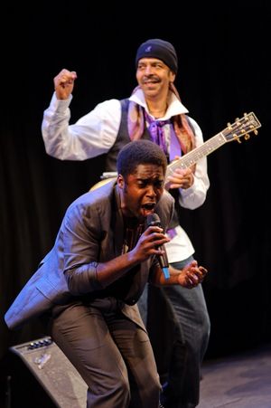 Steve Bargonetti, Mykal Kilgore @ BroadwayWorld Steve Bargonetti, Mykal Kilgore Photo