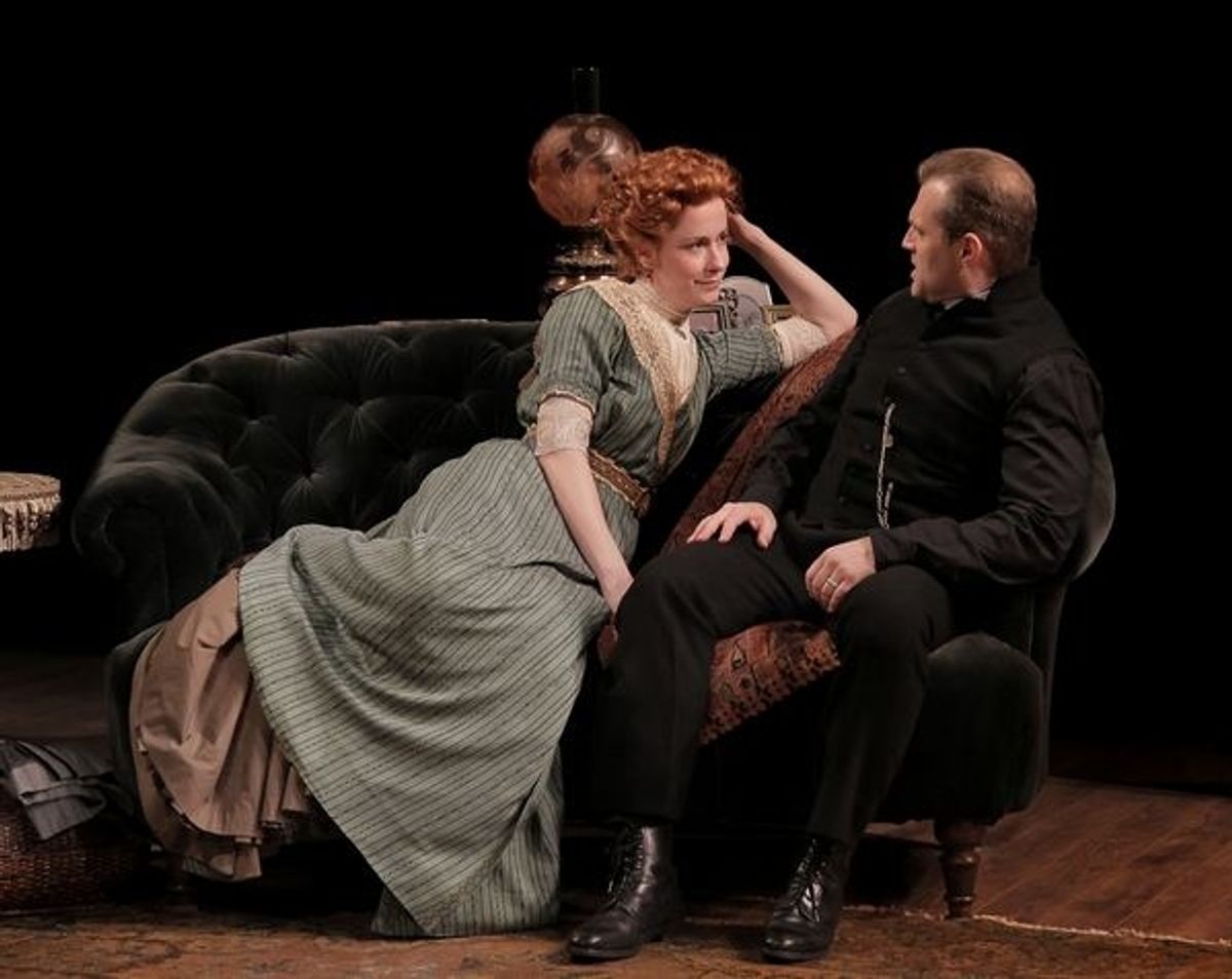 Kate Fry, Marc Kudish at 