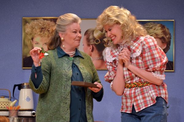 Charleen Willoughby as Ouiser and Jennifer McGill as Annelle Photo