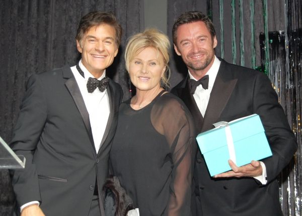 Dr. Oz, Hugh Jackman, Deb Jackman Photo