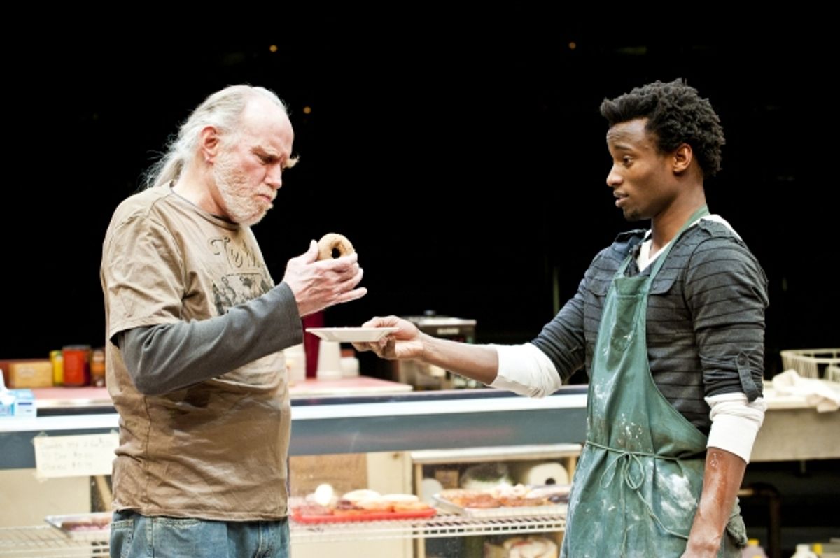  Mike Hartman as Arthur and Sheldon Best as Franco at 