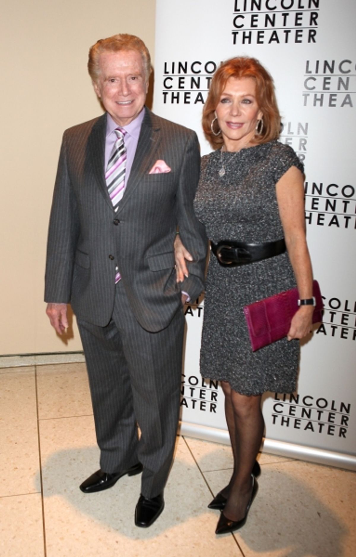 Regis Philbin & Joy Philbin attending the Opening Night After Party for 'War Horse' in New York City. at 