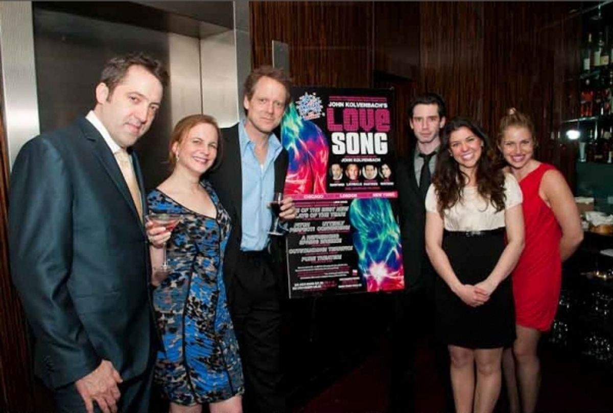  Ian Barford, Laura Latreille, John Kolvenach, Andrew Pastides, Zoe Winters and Jamie Mayer Phinney at 