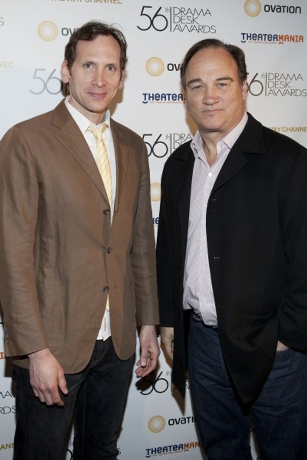 Stephen Kunken and Jim Belushi Photo