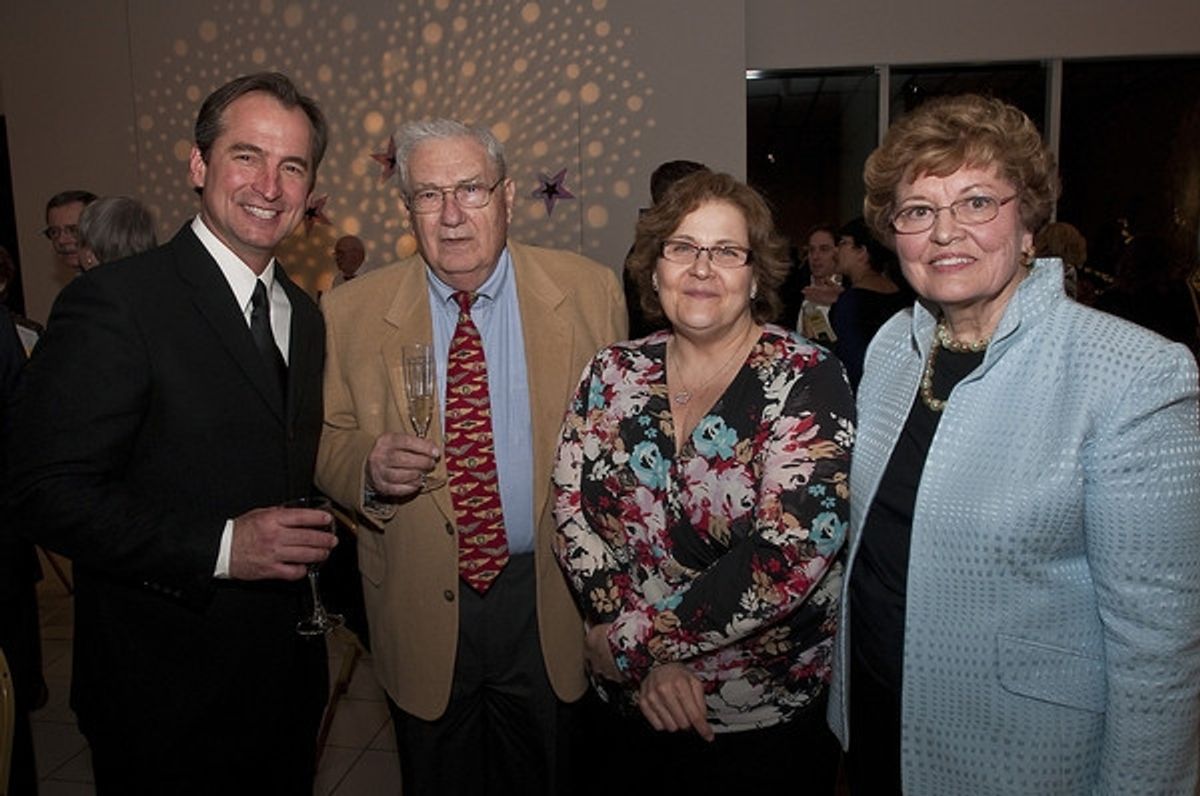 Matthew Shepard, Gene Ferrari, Dr. Carmen Renna & Joen Ferrari at 