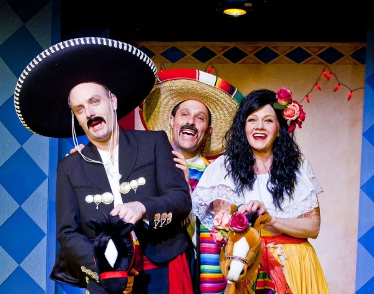 Daniel Langhoff, Jordan Leigh and Sarah Rex at 