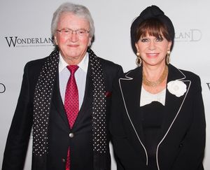 Leslie Bricusse and Yvonne Romain Photo