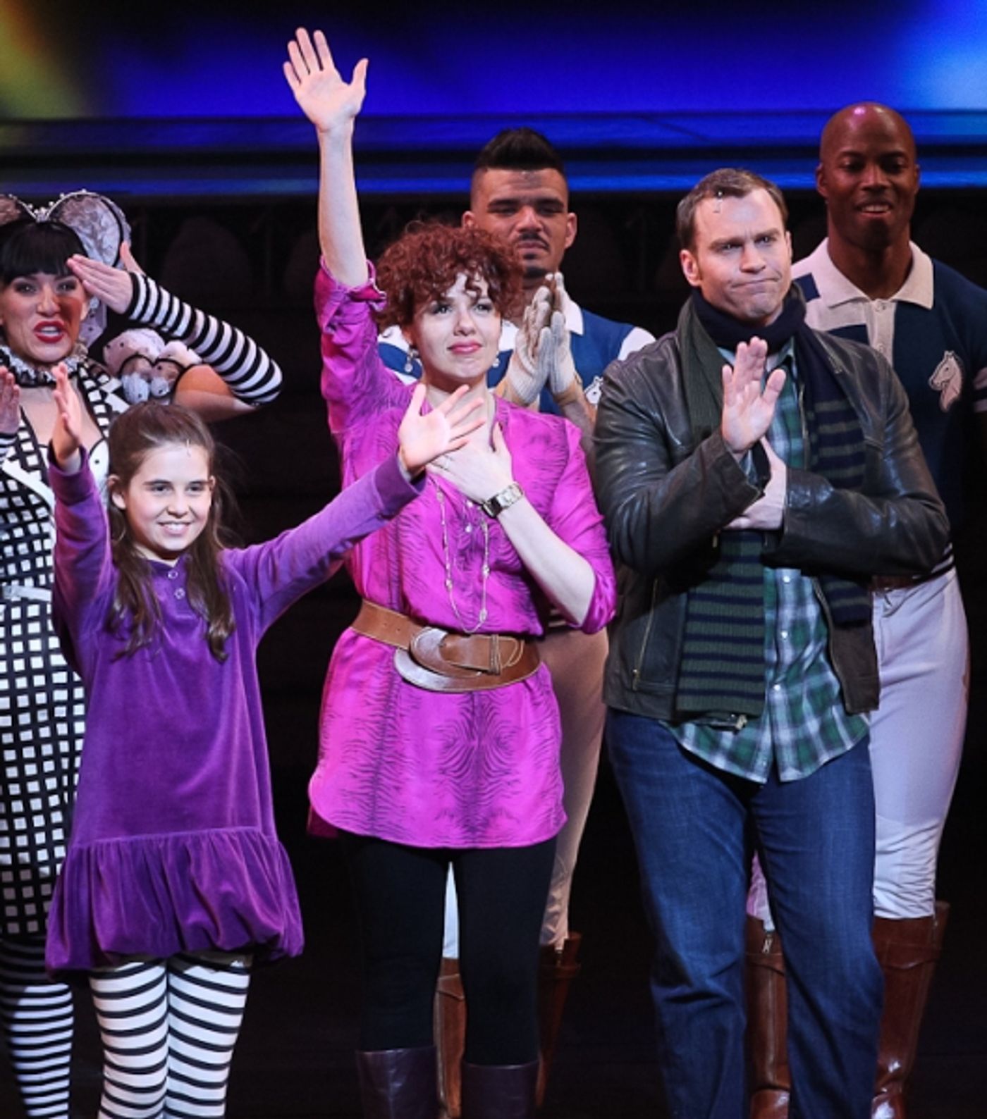 Photo Coverage: WONDERLAND Opening Night on Broadway - Curtain Call!  Image