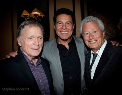 Dick Cavett, Clint Holmes, Stephen Sorokoff Photo