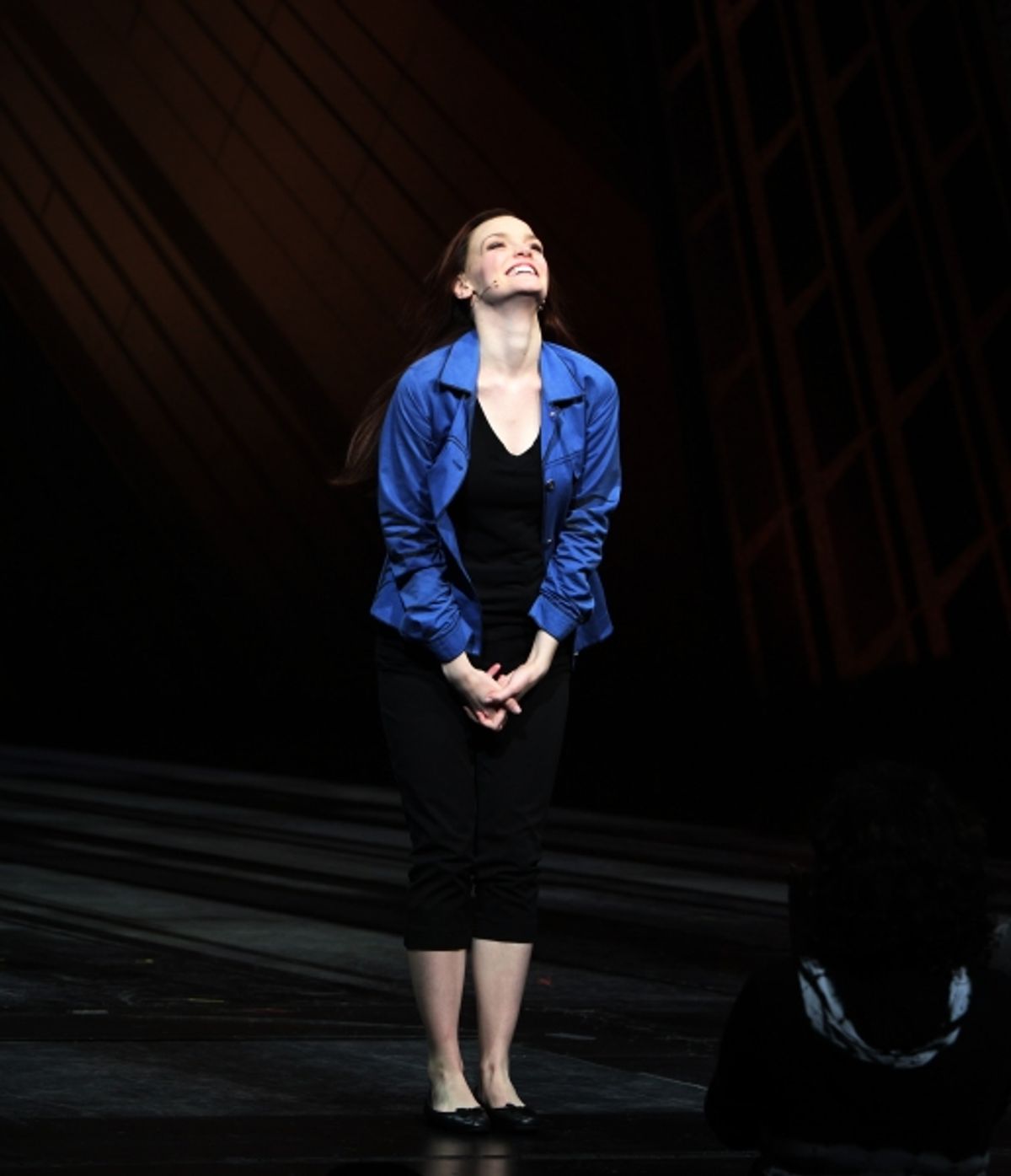 Jennifer Damiano during the Final Curtain Call Bow for the Original Version of 'Spider-Man Turn Off The Dark'. The show takes a brief Hiatus before the New Version Debuts on5/12/2011 in New York City. at 