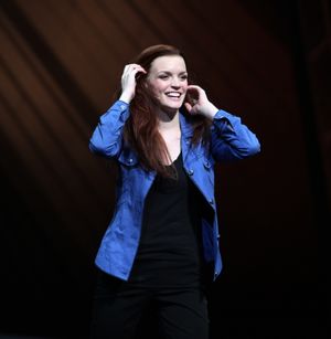 Jennifer Damiano during the Final Curtain Call Bow for the Original Version of 'Spider-Man Turn Off The Dark'. The show takes a brief Hiatus before the New Version Debuts on5/12/2011 in New York City. @ BroadwayWorld Jennifer Damiano during the Final Curtain Call Bow for the Original Version of 'Spide Photo