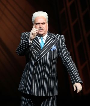 Michael Mulheren during the Final Curtain Call Bow for the Original Version of 'Spider-Man Turn Off The Dark'. The show takes a brief Hiatus before the New Version Debuts on5/12/2011 in New York City. @ BroadwayWorld Michael Mulheren during the Final Curtain Call Bow for the Original Version of 'Spide Photo