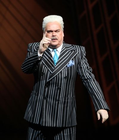 Michael Mulheren during the Final Curtain Call Bow for the Original Version of 'Spide Photo