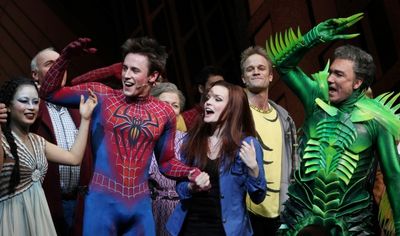 Ensemble featuring: T.V. Carpio, Ken Marks, Reeve Carney, Jennifer Damiano, Patrick P Photo