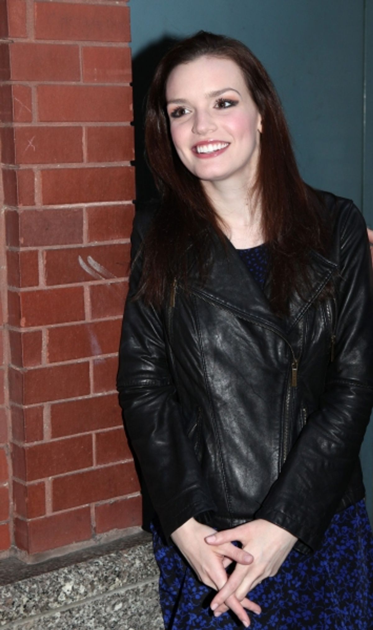 Jennifer Damiano meeting the Press after the Final Curtain Call Bow for the Original Version of 'Spider-Man Turn Off The Dark'.  in New York City. at 