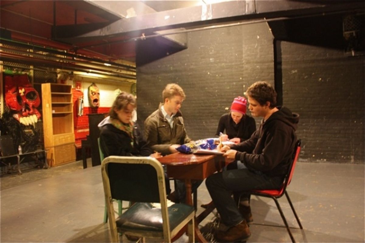 Jamie Law, Dan Abeles. Sarah Lemp, Nick Lawson at 