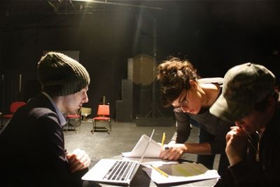 Jonathan Blitstein, Laura Ramadei, and Nick Lawson Photo