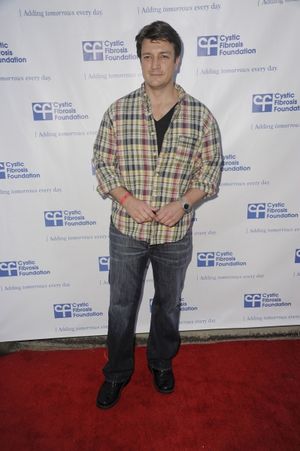 Nathan Fillion at Wisteria Lane Block Party at Universal Studios in Universal City, C Photo