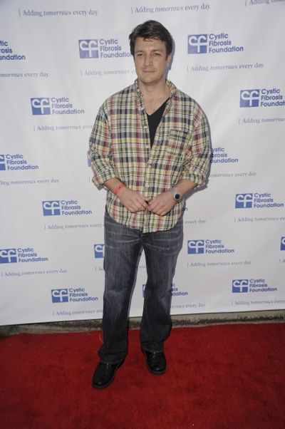 Nathan Fillion at Wisteria Lane Block Party at Universal Studios in Universal City, C Photo
