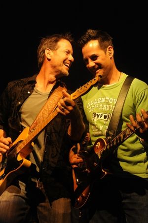 James Denton, Band From TV performs at Wisteria Lane Block Party at Universal Studios in Universal City, California on April 16, 2011 © RD / Kenney / Retna Digital @ BroadwayWorld James Denton, Band From TV performs at Wisteria Lane Block Party at Universal Studios Photo