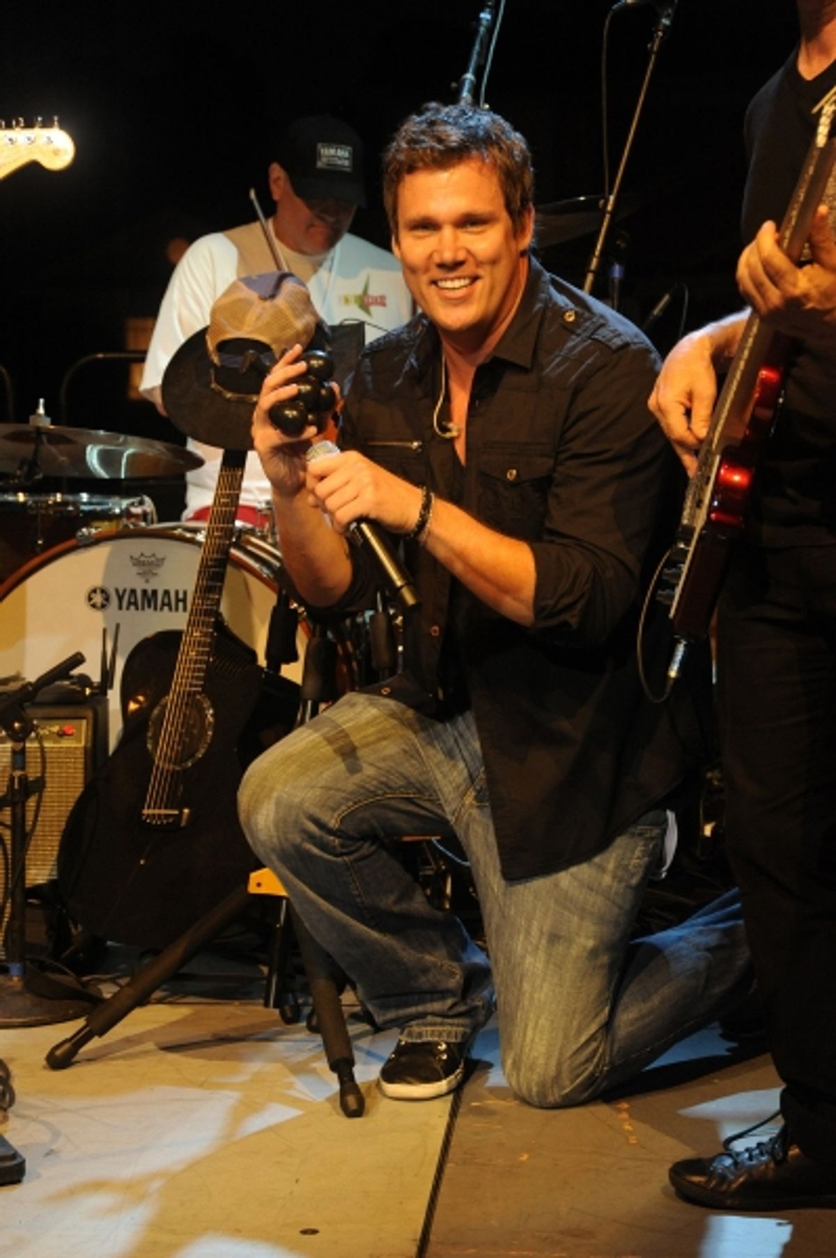 Bob Guiney, Band From TV performs at Wisteria Lane Block Party at Universal Studios in Universal City, California on April 16, 2011 Ã‚Â© RD / Kenney / Retna Digital at 