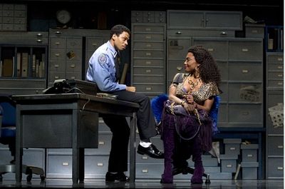 Chester Gregory and Patina Miller Photo