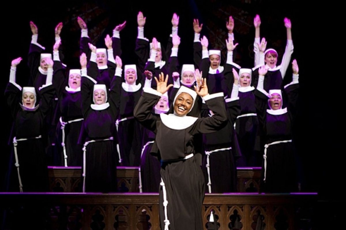 Patina Miller and SISTER ACT Nuns at 