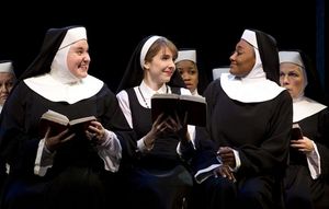 Sarah Black, Maria Mindelle and Patina Miller Photo