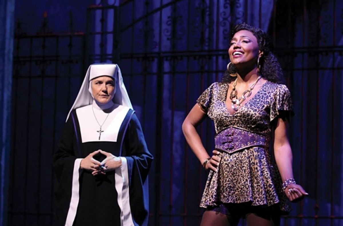 Victoria Clark and Patina Miller at 
