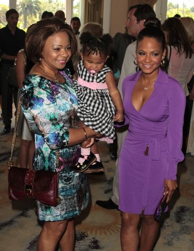  Christina Milian, Mother, Daughter Photo