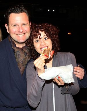 Edward Staudenmayer &  Janet Dacal attending the 'Wonderland' Opening Night Gypsy Rob Photo