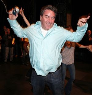 Broadway Debuts: Danny Stiles attending the 'Wonderland' Opening Night Gypsy Robe Cer Photo