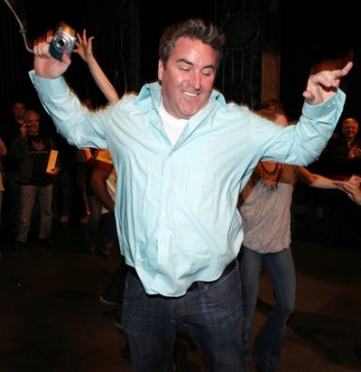 Broadway Debuts: Danny Stiles attending the 'Wonderland' Opening Night Gypsy Robe Cer Photo