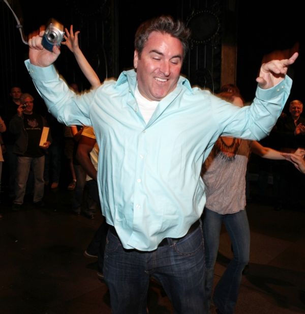 Broadway Debuts: Danny Stiles attending the 'Wonderland' Opening Night Gypsy Robe Cer Photo