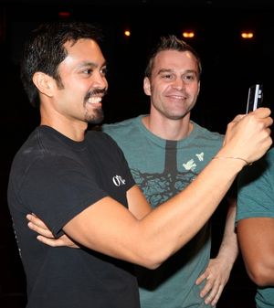 Jose Llana & Darren Ritchie attending the 'Wonderland' Opening Night Gypsy Robe Cerem Photo